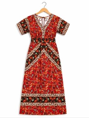 chinese dress ladies Xhilaration Floral Off the Shoulder Drawstring Waist Maxi Dress- Size – The  Saved Collection